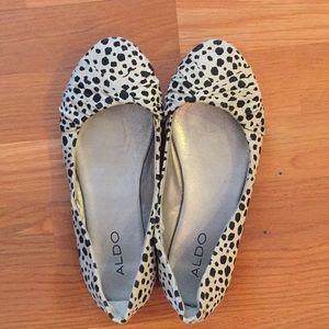 Aldo Dalmatian spot flats